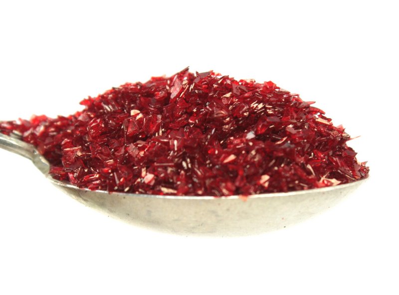 Red (Dark)  Chunky Glitter Crystals - 311-C7-022