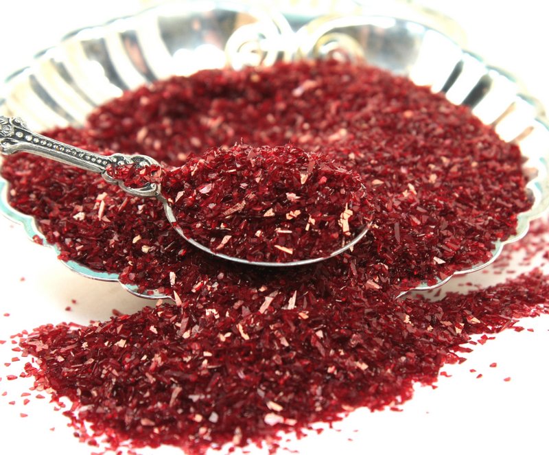 Red (Dark)  Chunky Glitter Crystals - 311-C7-022