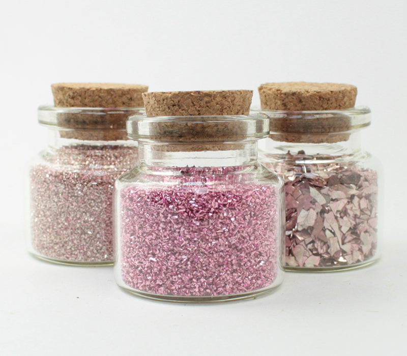 Pink Set of Glitter & Beads - 311-M-0607