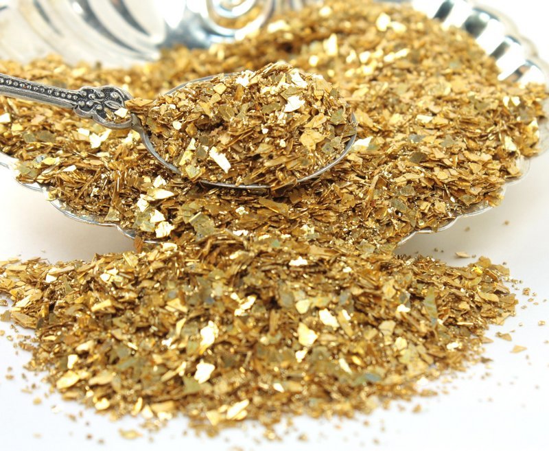 Gold Fusion Multigrain Shard Glitter -  311-4080-GD