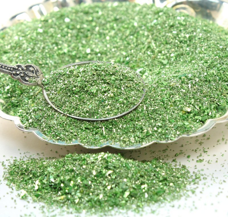 Pale Yellow Green Fusion Glitter - 311-7090-YG