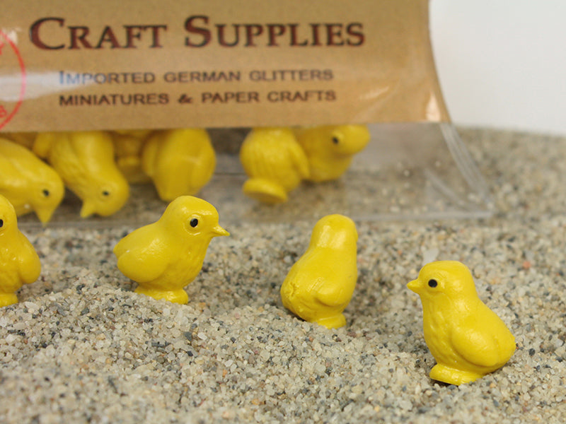 Vintage Yellow Chicks - German Imports - IV3-2436